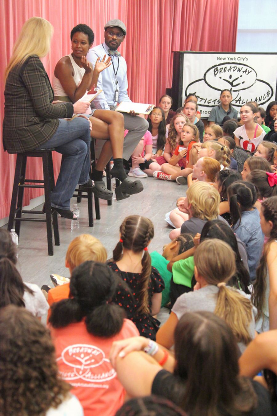 Photos: Joy Woods Surprises Students At Broadway Artists Alliance  Image
