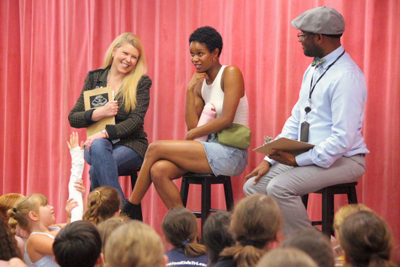 Photos: Joy Woods Surprises Students At Broadway Artists Alliance  Image