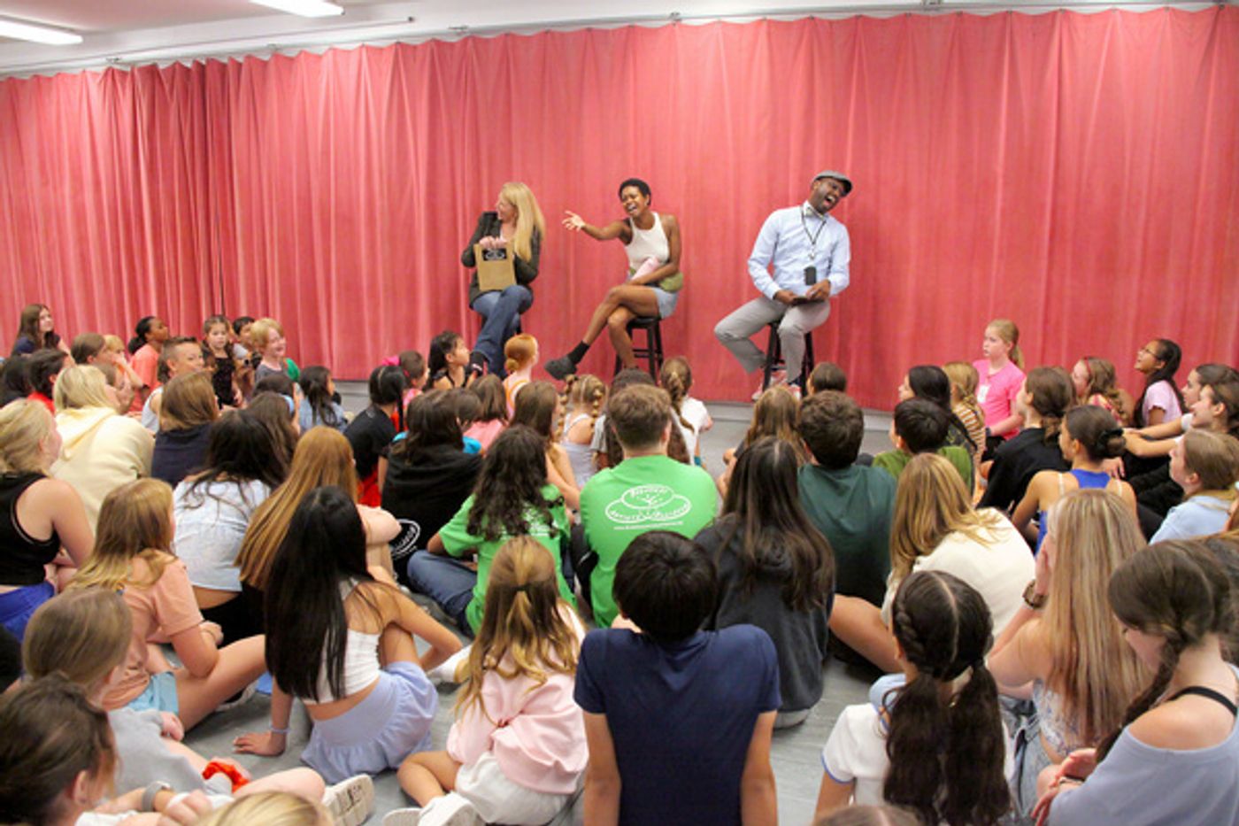 Photos: Joy Woods Surprises Students At Broadway Artists Alliance  Image