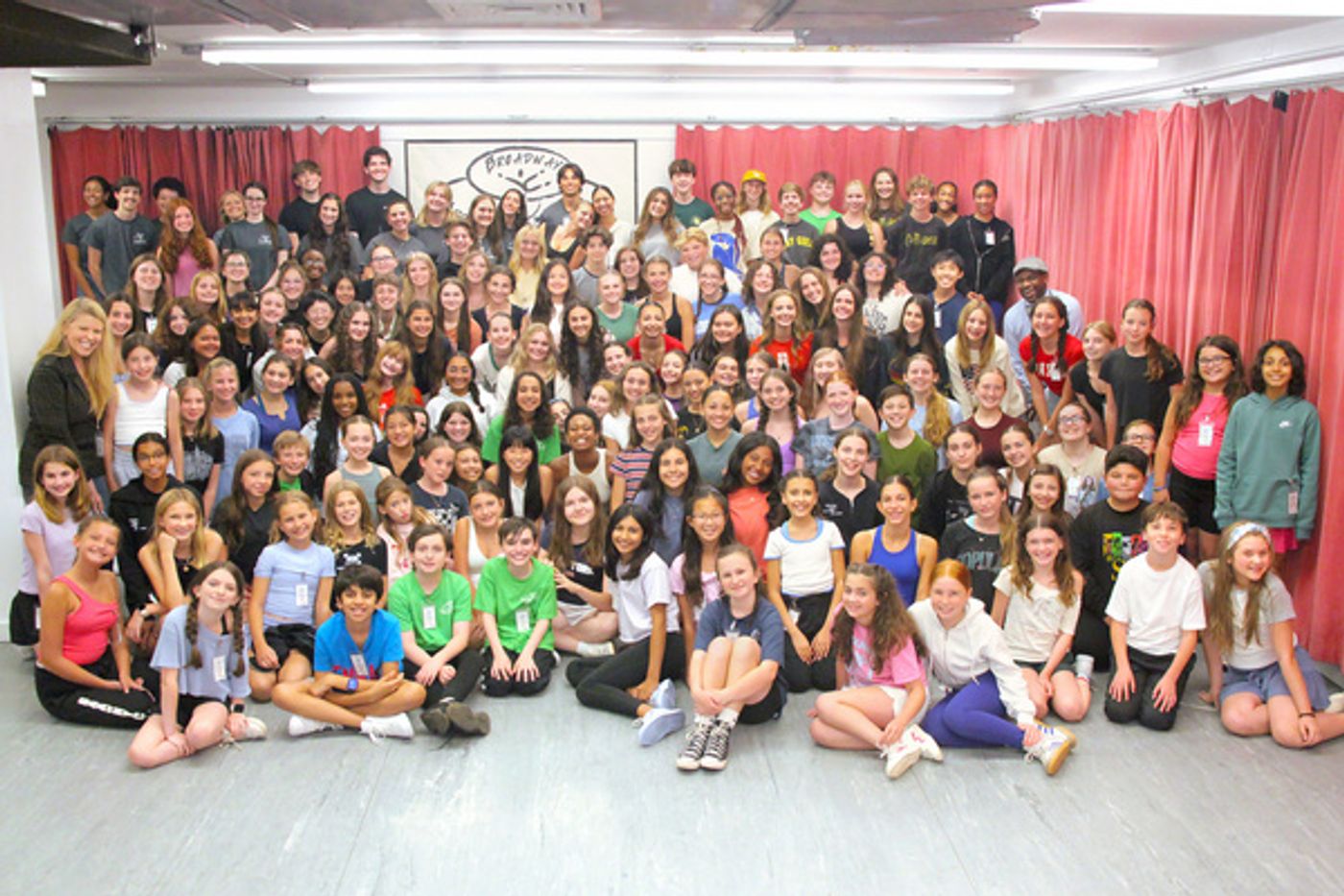 Photos: Joy Woods Surprises Students At Broadway Artists Alliance  Image