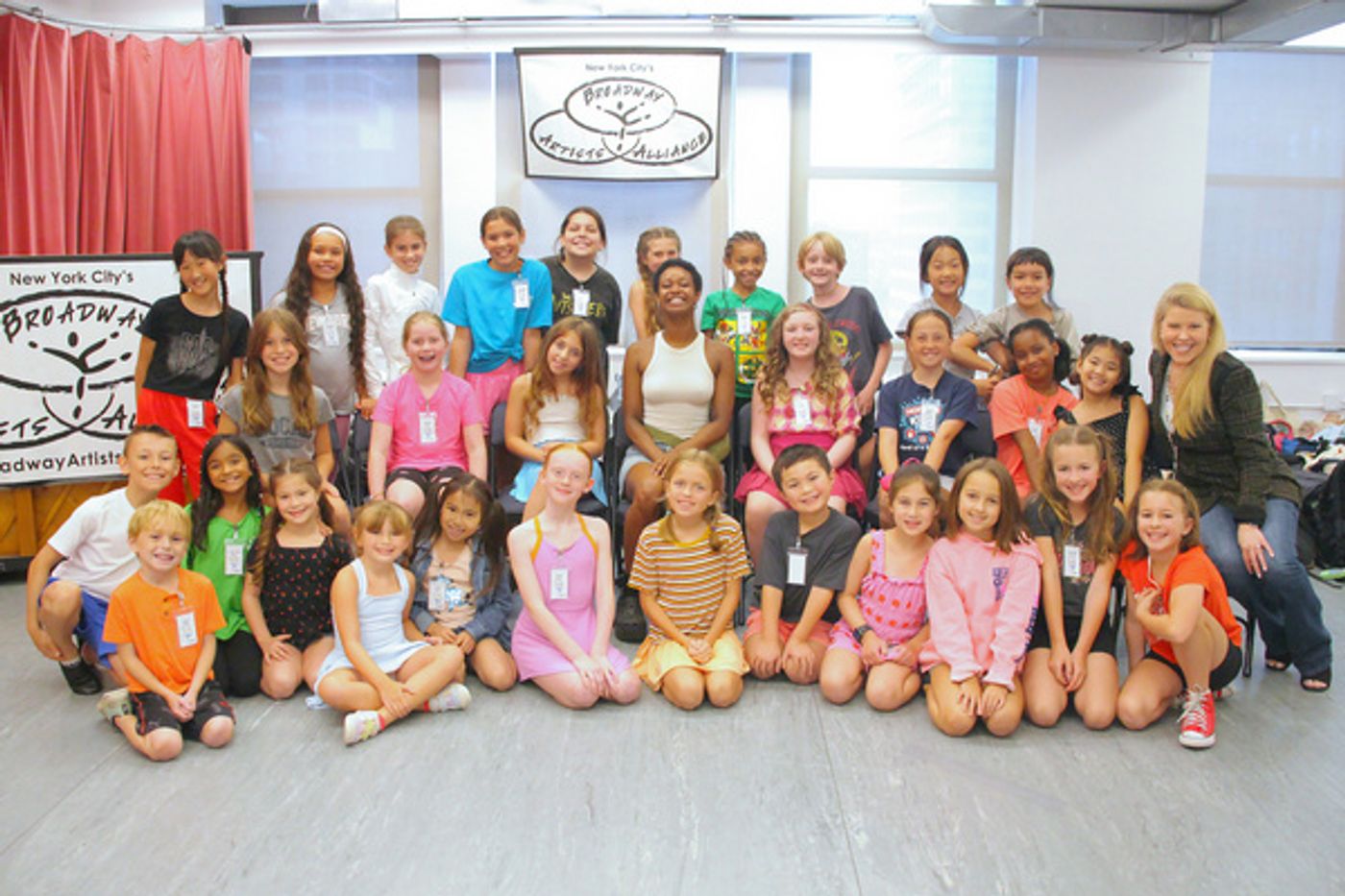 Photos: Joy Woods Surprises Students At Broadway Artists Alliance  Image