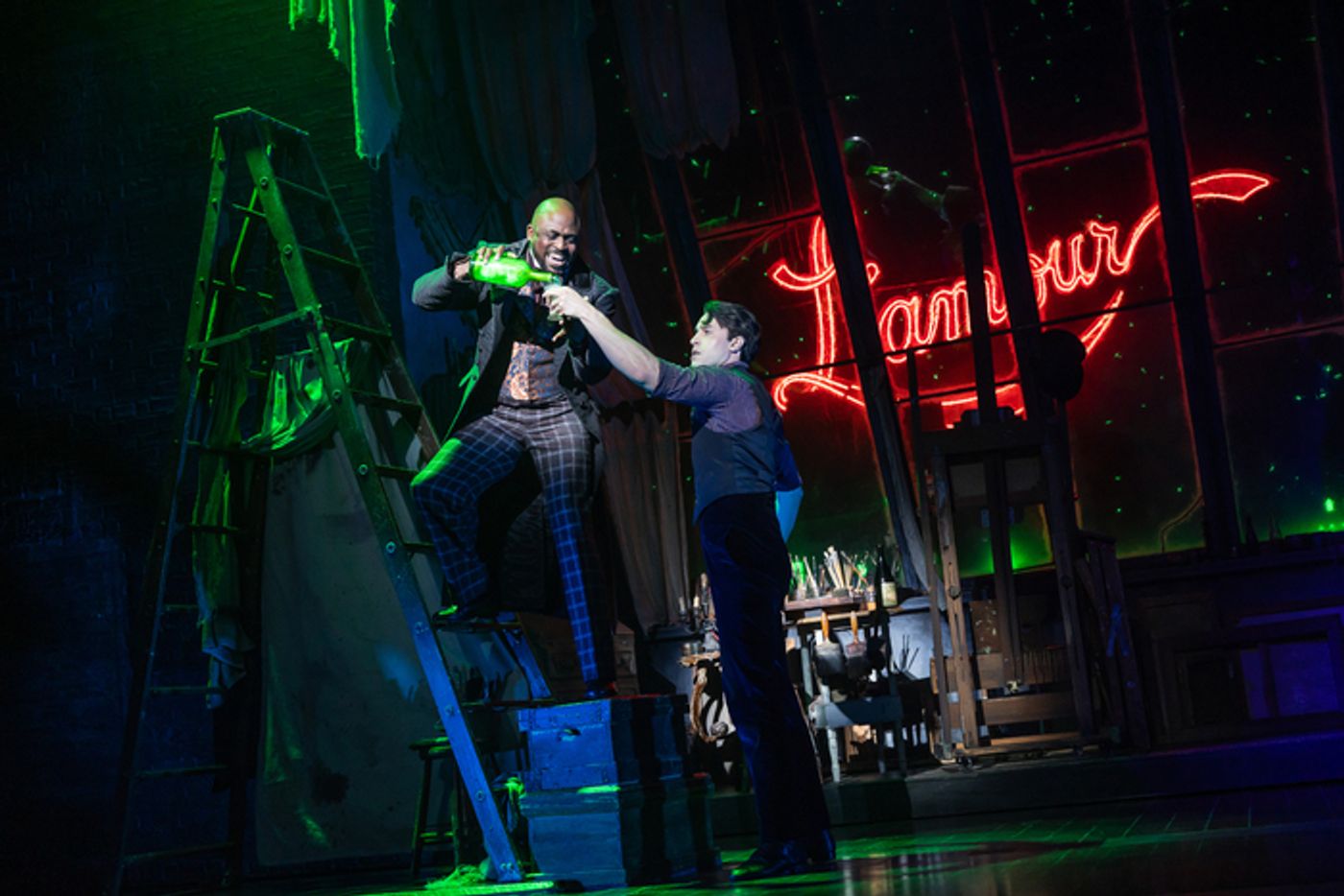 Photos: Taye Diggs and Wayne Brady in MOULIN ROUGE! THE MUSICAL  Image