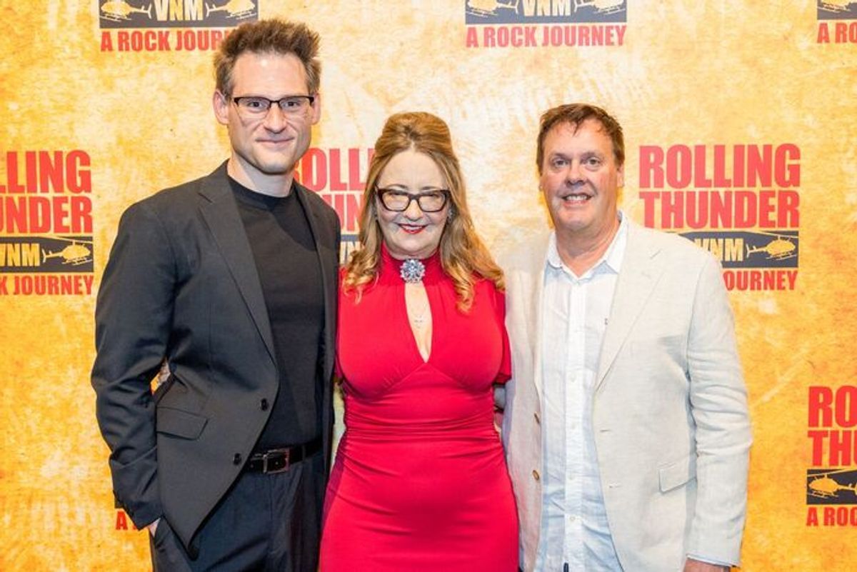 Kenneth Ferrone, Rebecca Blake, Bryce Hallett at 