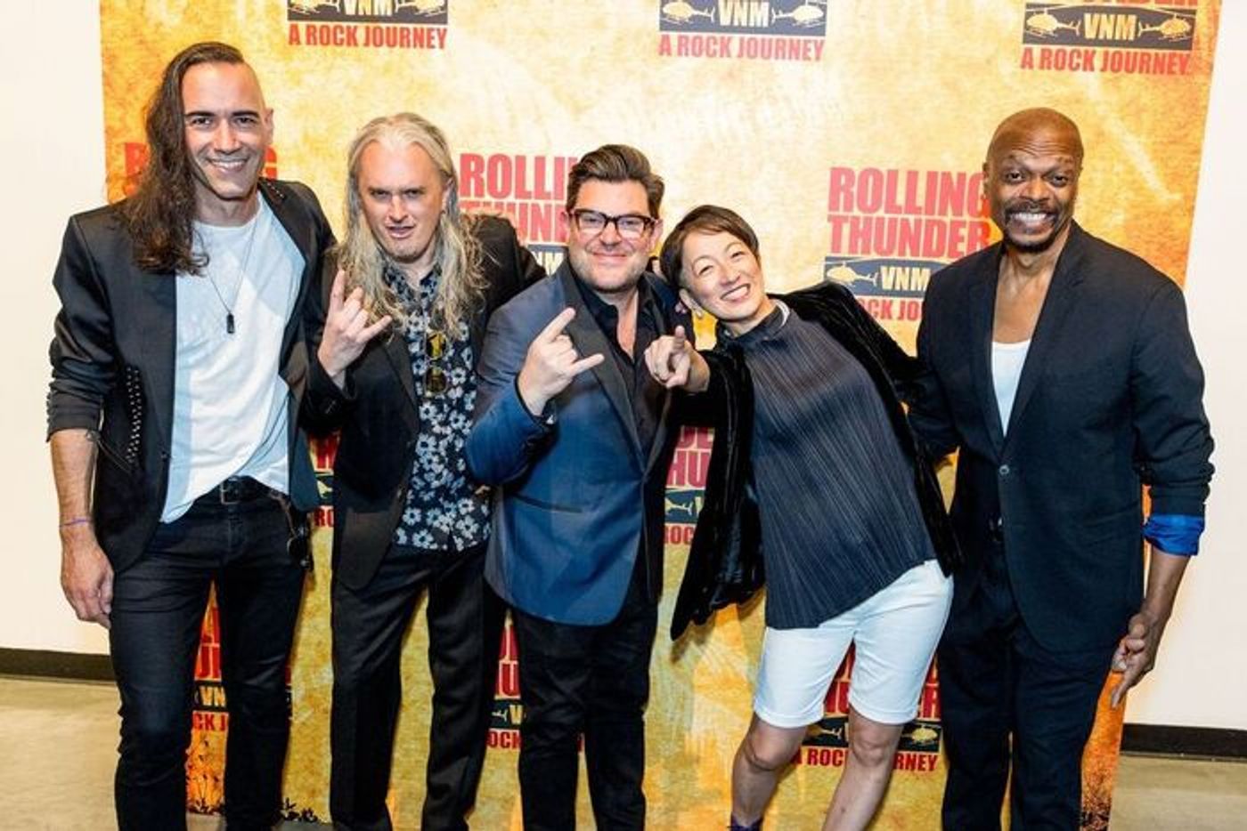 Photos: ROLLIING THUNDER Opening Night at New World Stages  Image