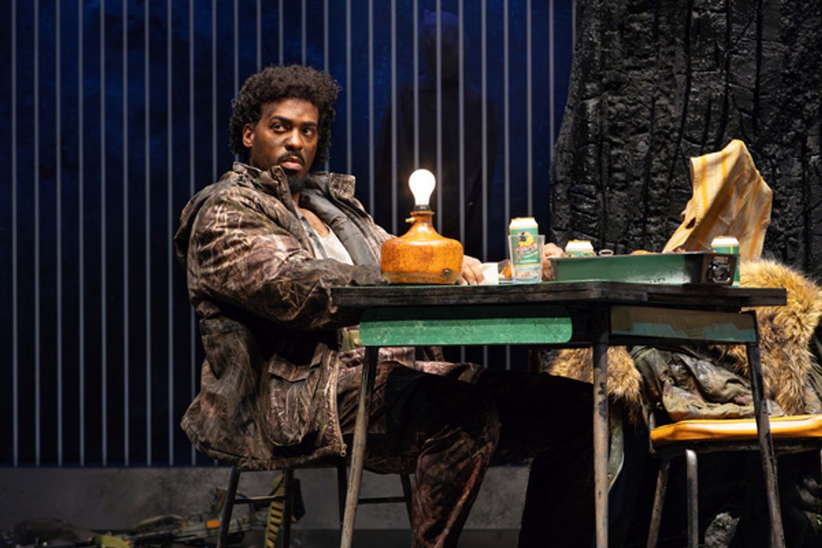 Soloman Howard (Hunding), photo by Curtis Brown for the Santa Fe Opera at 