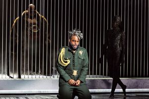Ryan Speedo Green (Wotan), photo by Curtis Brown for the Santa Fe Opera Photo