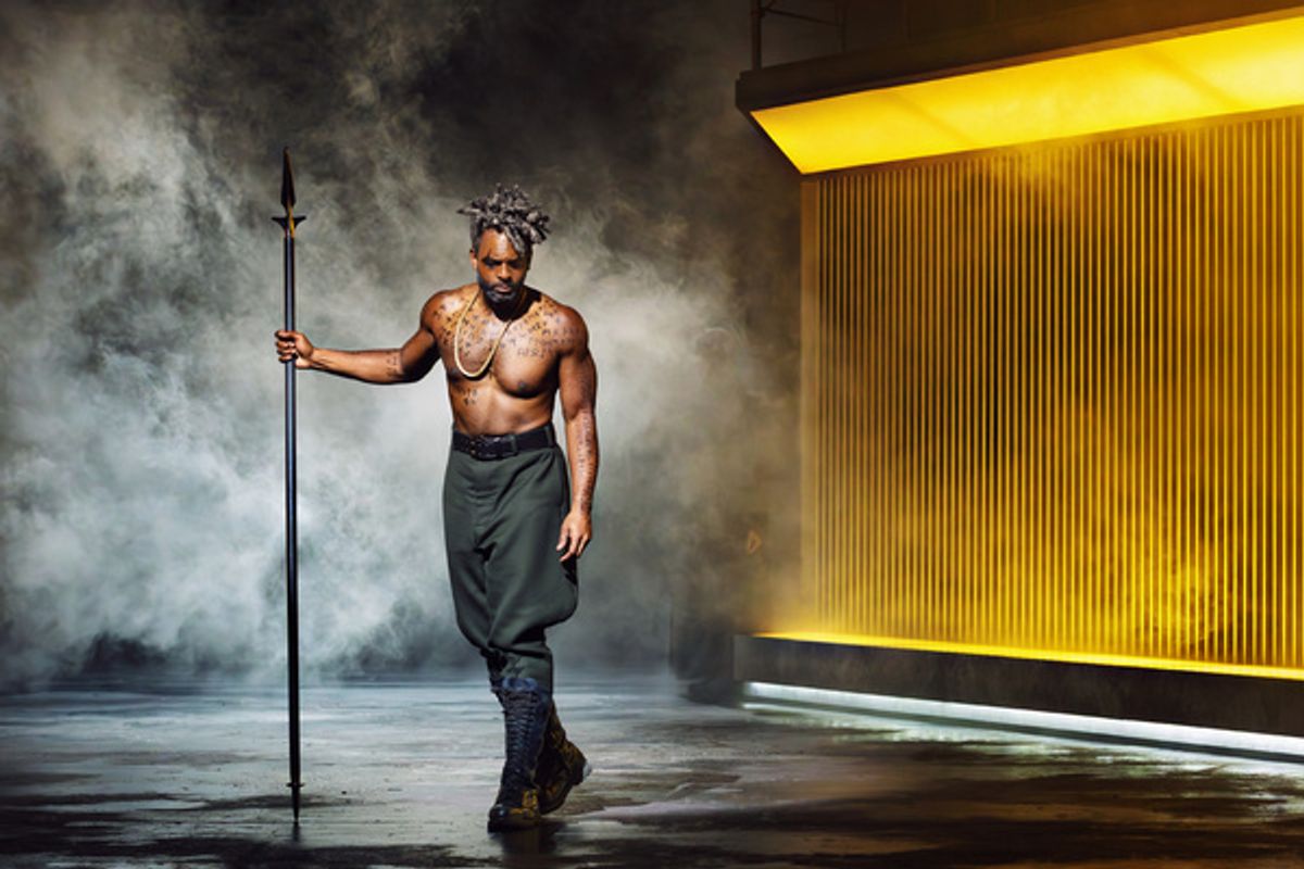 Ryan Speedo Green (Wotan), photo by Curtis Brown for the Santa Fe Opera at 
