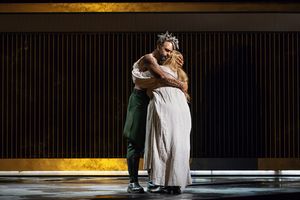 Ryan Speedo Green (Wotan), Tamara Wilson (Bruunhilde), photo by Curtis Brown for the  Photo