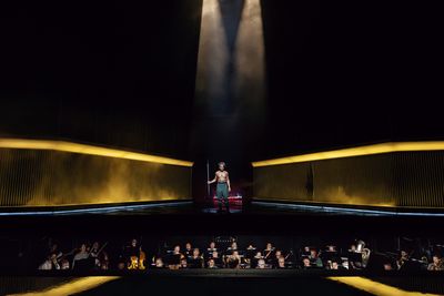 Ryan Speedo Green (Wotan), photo by Curtis Brown for the Santa Fe Opera Photo