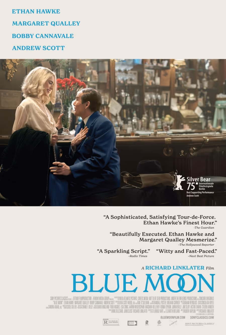 Video: Ethan Hawke Stars as Lyricist Lorenz Hart in First Trailer for BLUE MOON Image