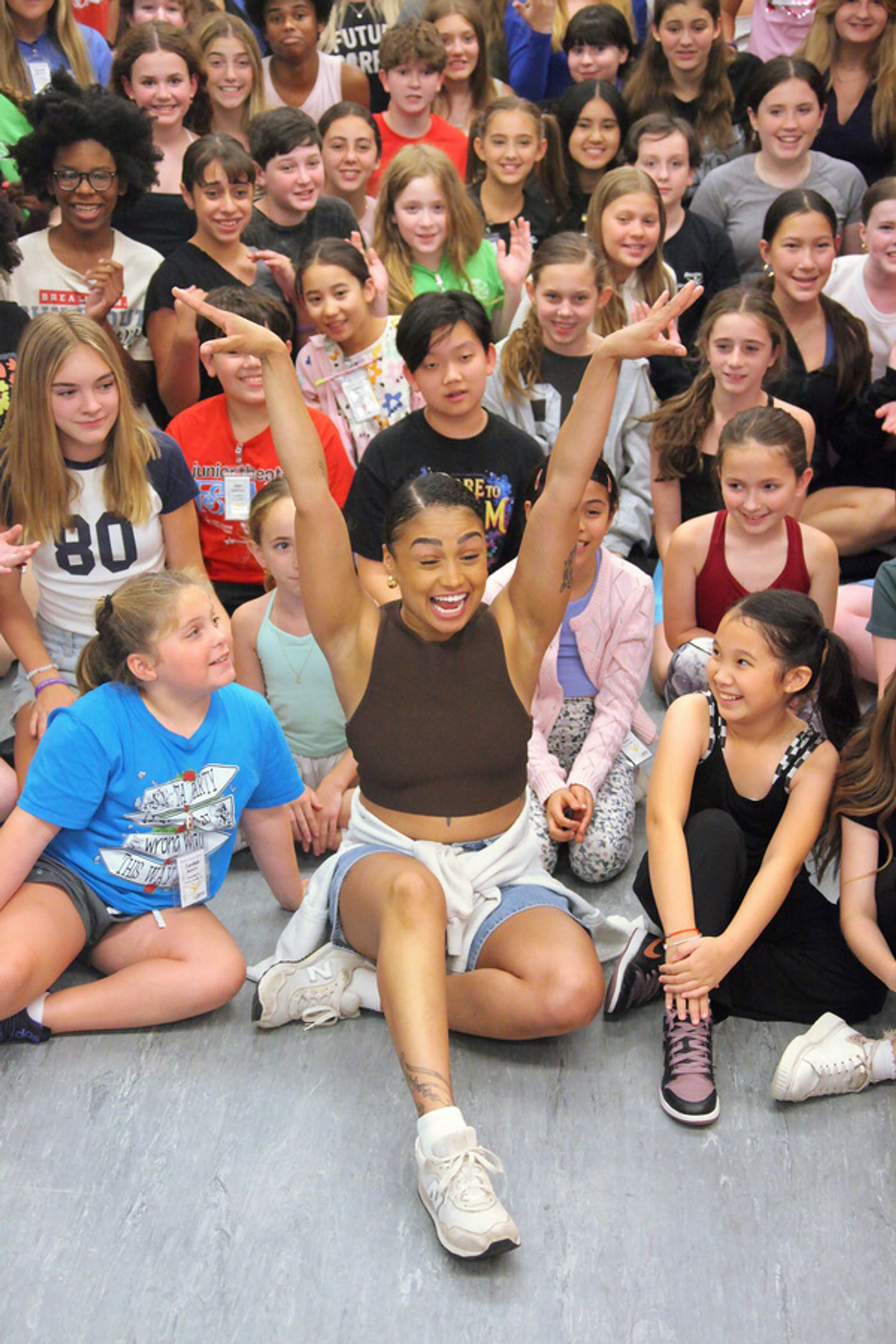 Photos: Jasmine Amy Rogers Joins Students At Broadway Artists Alliance  Image