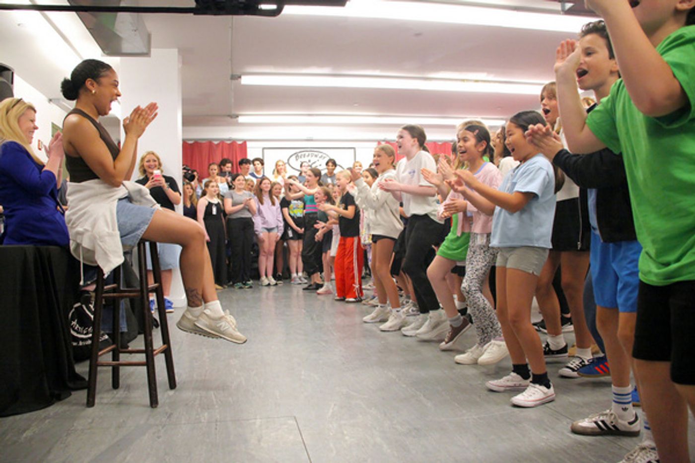 Photos: Jasmine Amy Rogers Joins Students At Broadway Artists Alliance  Image