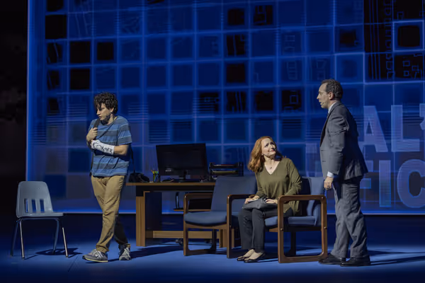 Michael Fabisch, Maggie Lakis, Rob McClure Photo