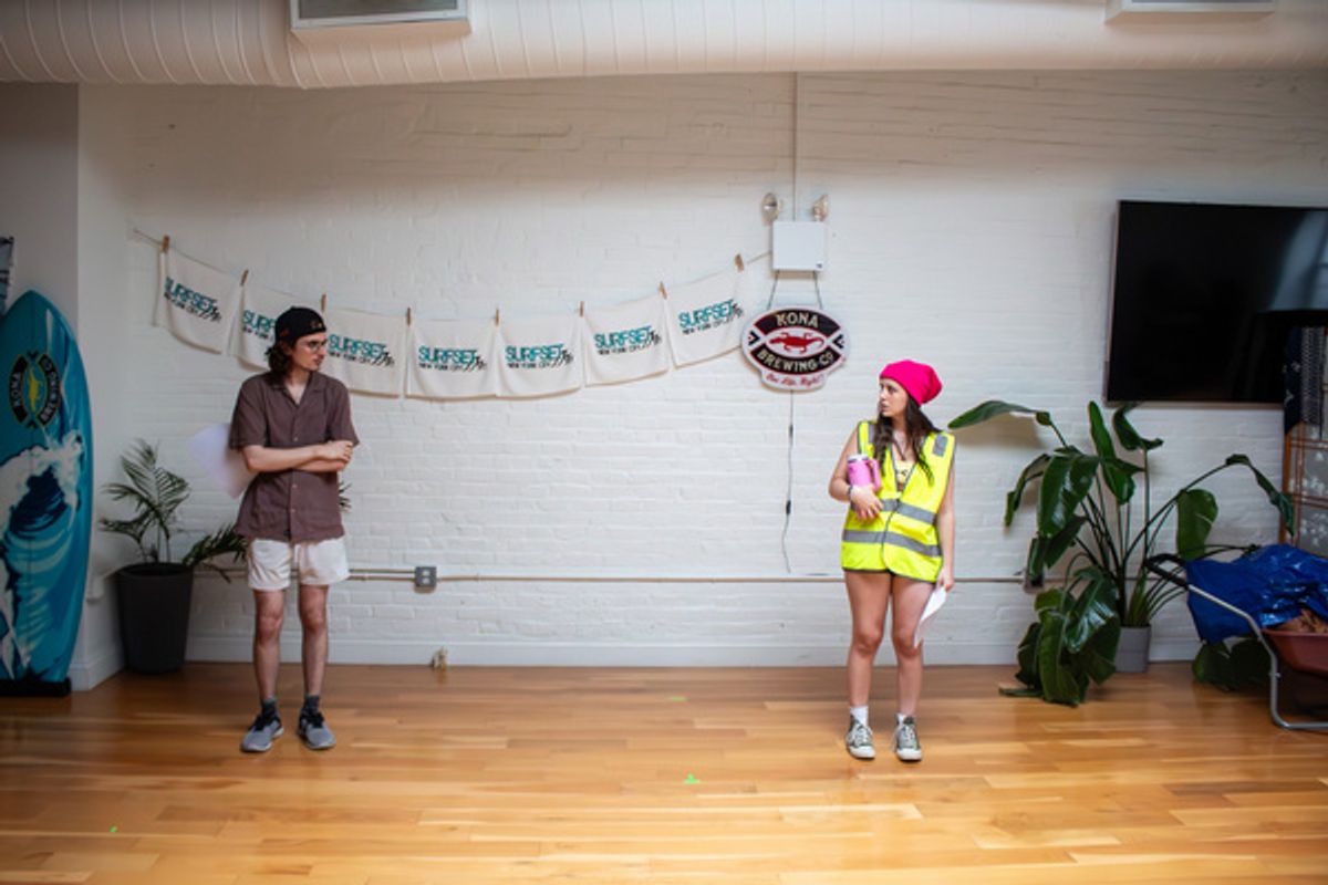 Michael Lepore and Mia Sinclair Jenness at 