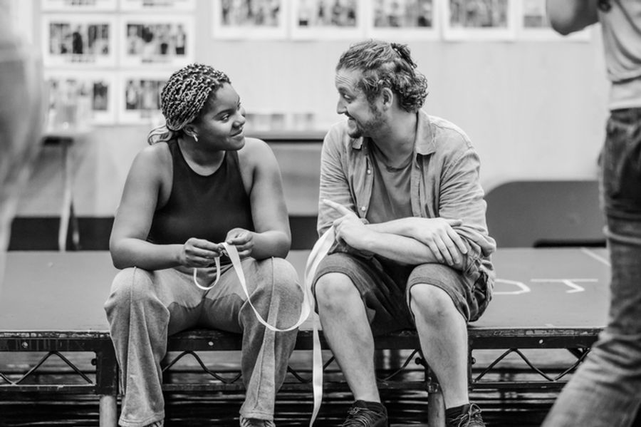 Photos: ROMEO & JULIET Rehearsals at Stratford East Image