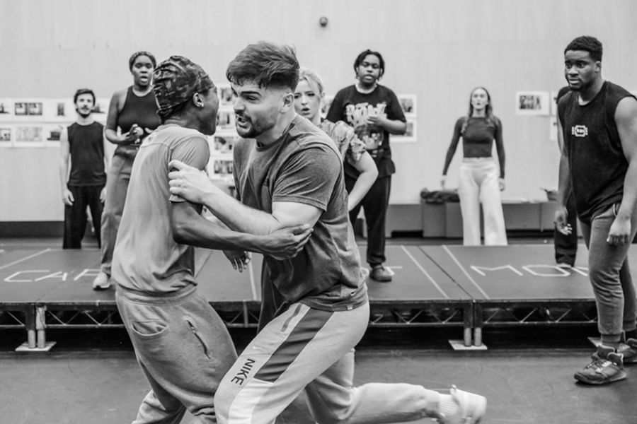 Photos: ROMEO & JULIET Rehearsals at Stratford East Image