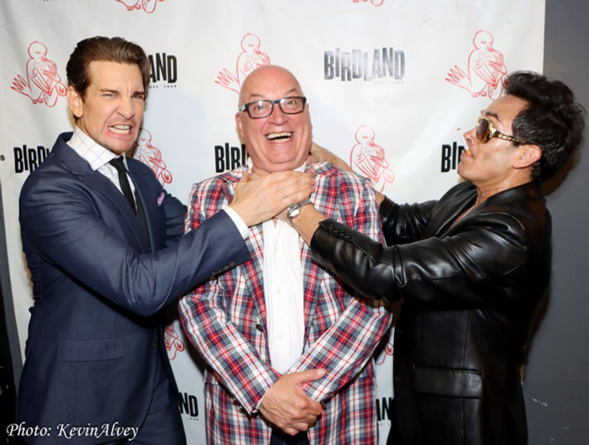 Andy Karl, Donnie Kehr, Dominick Scaglione, Jr. at 