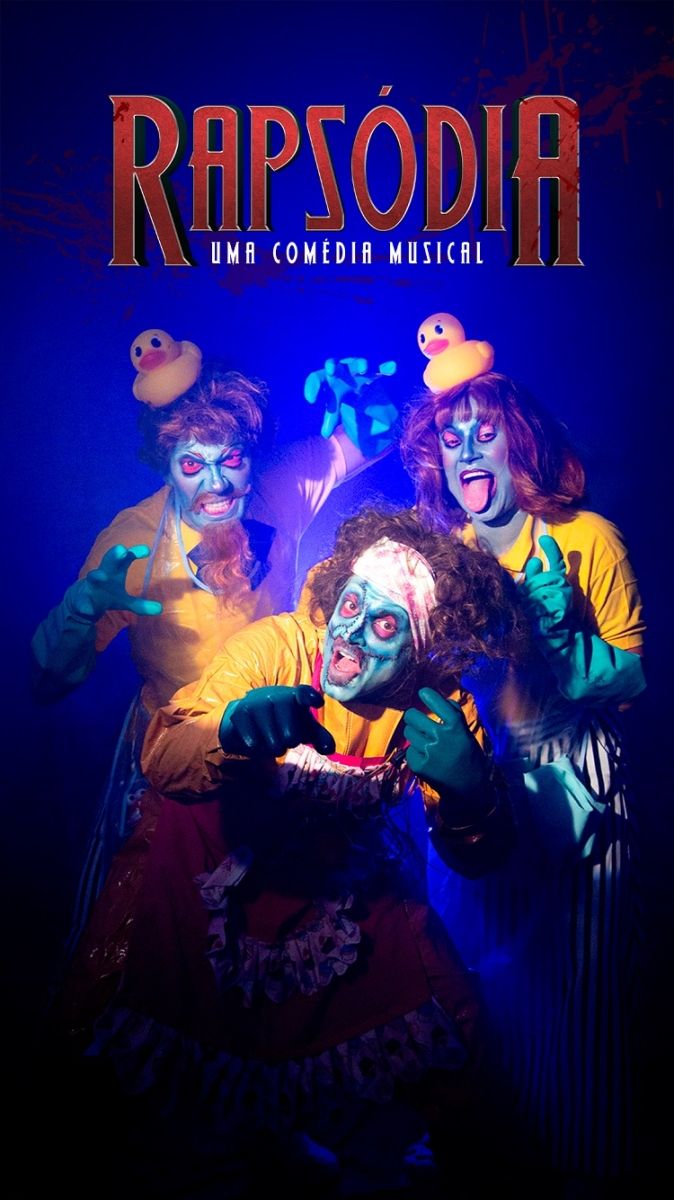 RAPSÓDIA – O MUSICAL Opens in São Paulo with a Touch of Humor, Horror, Exaggeration and Sensory Adventure  Image