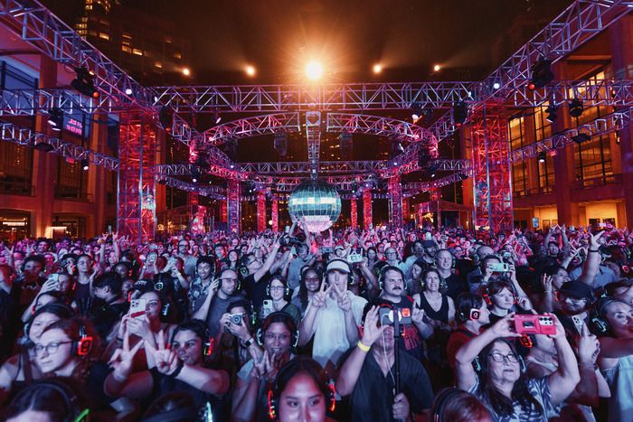 Photos: Lin-Manuel Miranda and Eisa Davis’s WARRIORS Silent Disco — photo 1 of 10