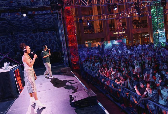 Photos: Lin-Manuel Miranda and Eisa Davis’s WARRIORS Silent Disco — photo 4 of 10