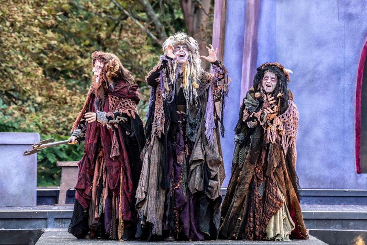 Grace Holroyd, Madeleine Somers and Monica Nash at 