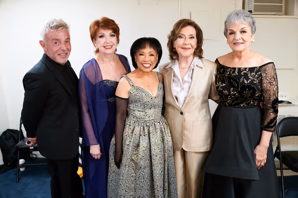 Wayne Cilento , Donna McKechnie , Baayork Lee, Kelly Bishop and Priscilla Lopez Photo