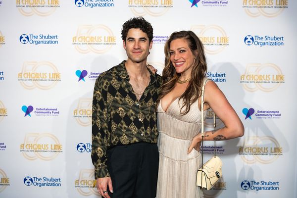 Darren Criss and Mia Swier Photo