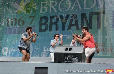 The cast of Aladdin that includes-Marcus M. Martin, Colt Prattes, Adi Roy, Jacob Ben- Photo