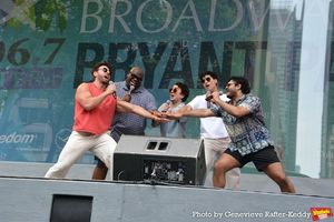 The cast of Aladdin that includes-Marcus M. Martin, Colt Prattes, Adi Roy, Jacob Ben-Shmuel and Michael Schimmele @ BroadwayWorld The cast of Aladdin that includes-Marcus M. Martin, Colt Prattes, Adi Roy, Jacob Ben- Photo