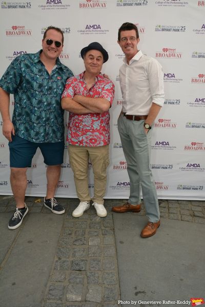 Ben Jeffrey. Jim Ferris and Gavin Lee Photo