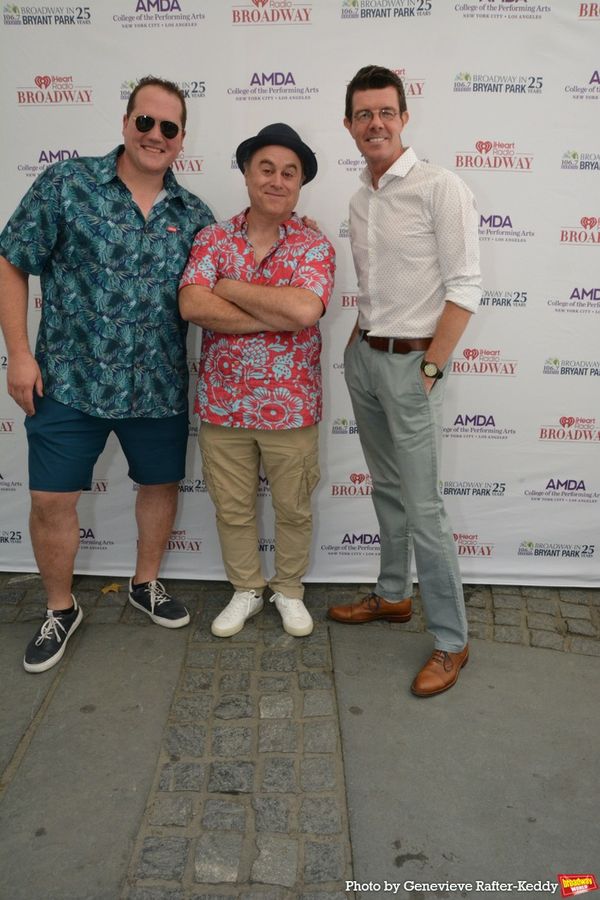 Ben Jeffrey. Jim Ferris and Gavin Lee Photo