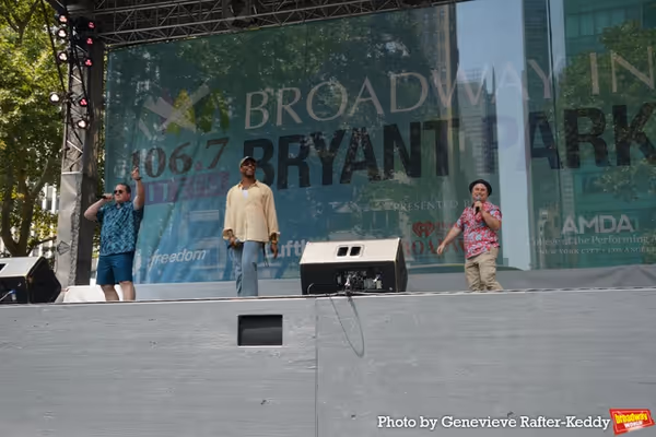 Ben Jeffrey, Vincent  Jamal Hooper and Jim Ferris Photo