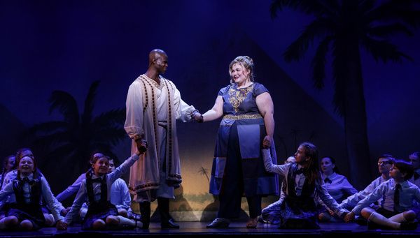 Darian Sanders, Audrey Belle Adams and the Company of Joseph and the Amazing Technico Photo