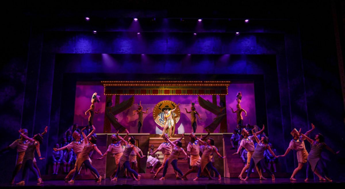 Ethan Zeph and the Company of Joseph and the Amazing Technicolor Dreamcoat at 