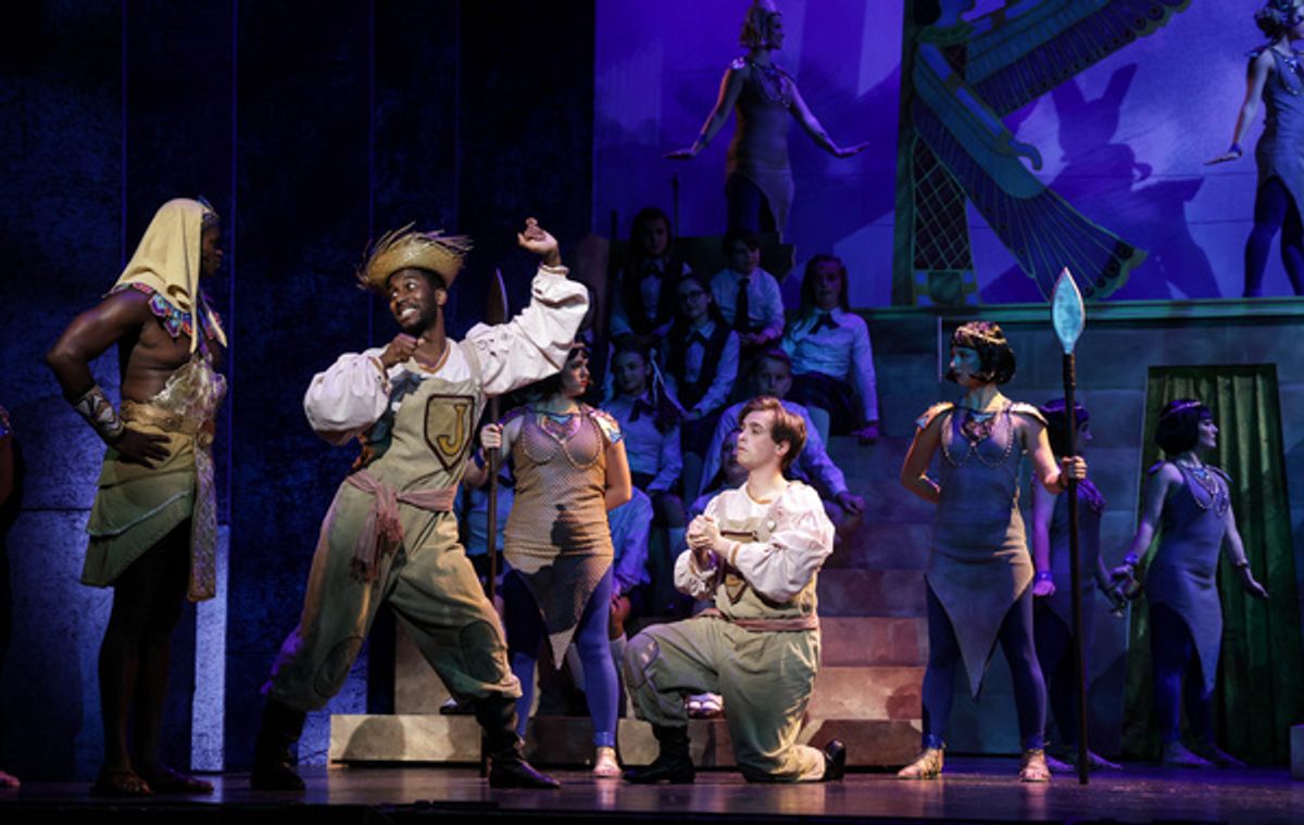 Darian Sanders, David Benjamin Perry and the Company of Joseph and the Amazing Technicolor Dreamcoat at 