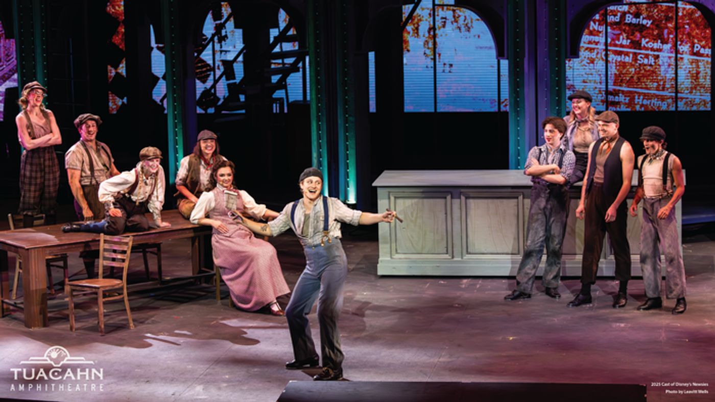 Photos: NEWSIES The Musical At Tuacahn Amphitheatre  Image