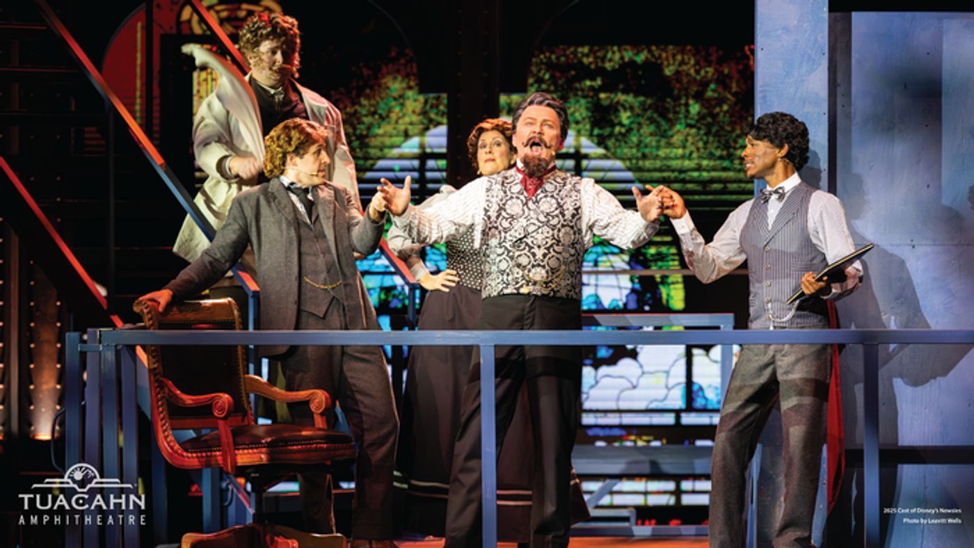 Photos: NEWSIES The Musical At Tuacahn Amphitheatre  Image