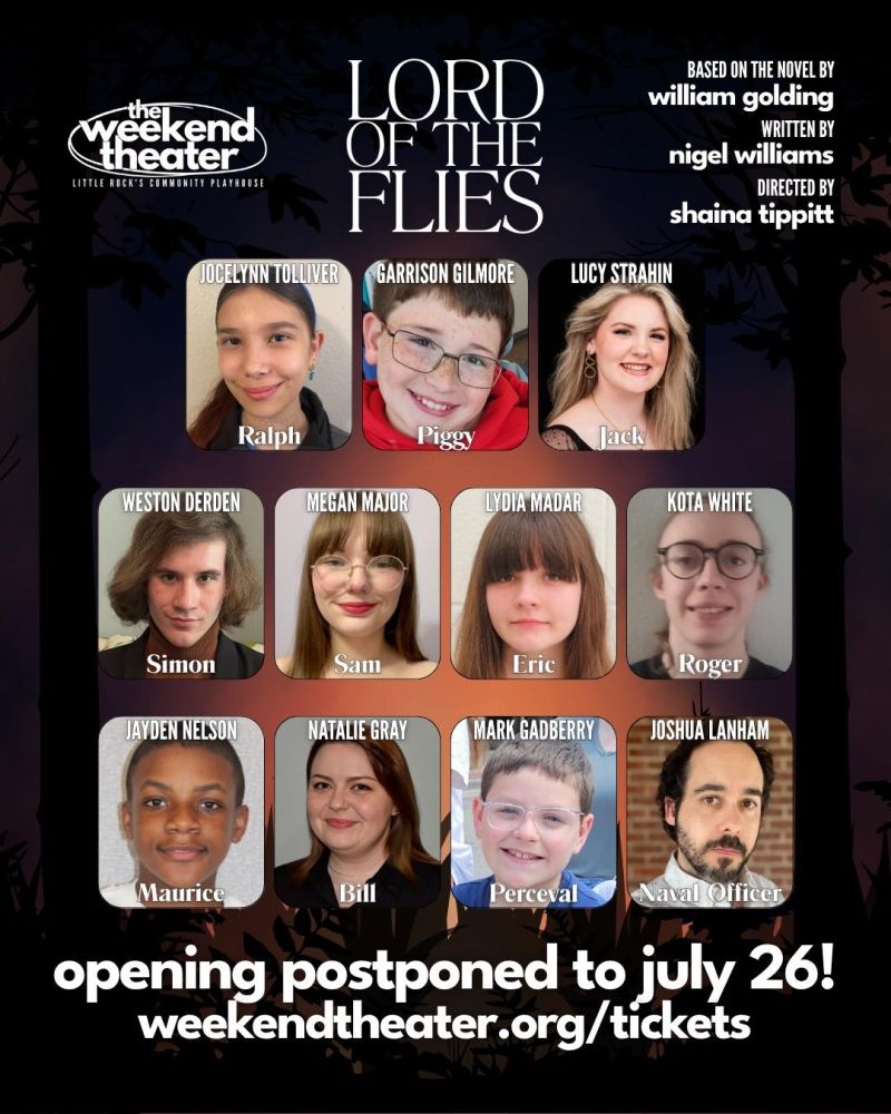 Review: LORD OF THE FLIES at The Weekend Theater in Little Rock  Image