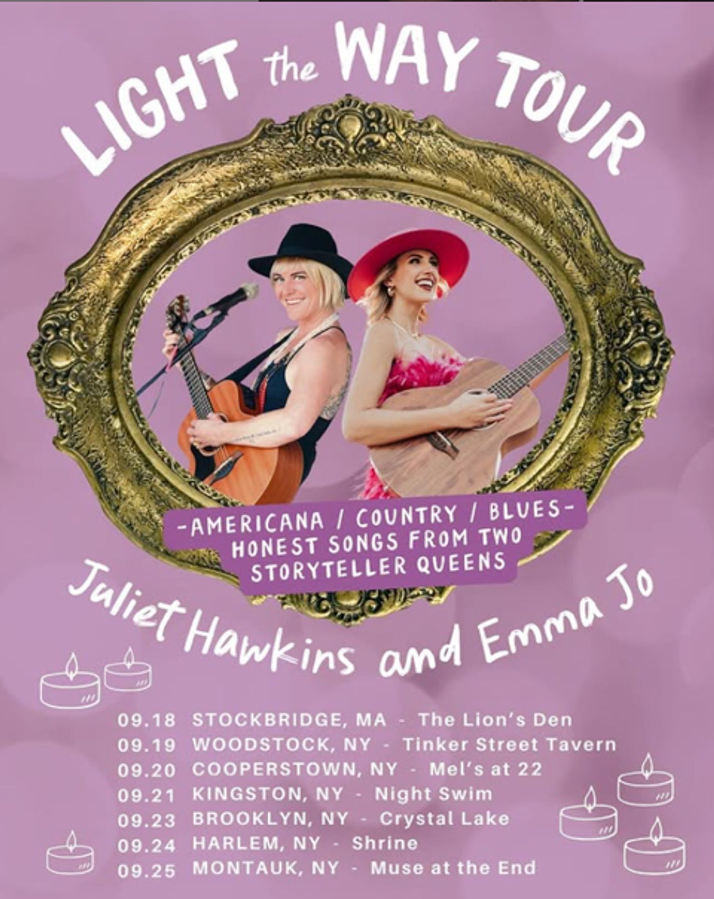 Interview: Juliet Hawkins And Emma Jo Bring LIGHT THE WAY Tour to Crystal Lake Interview: Juliet Hawkins And Emma Jo Bring LIGHT THE WAY Tour to Crystal Lake Image