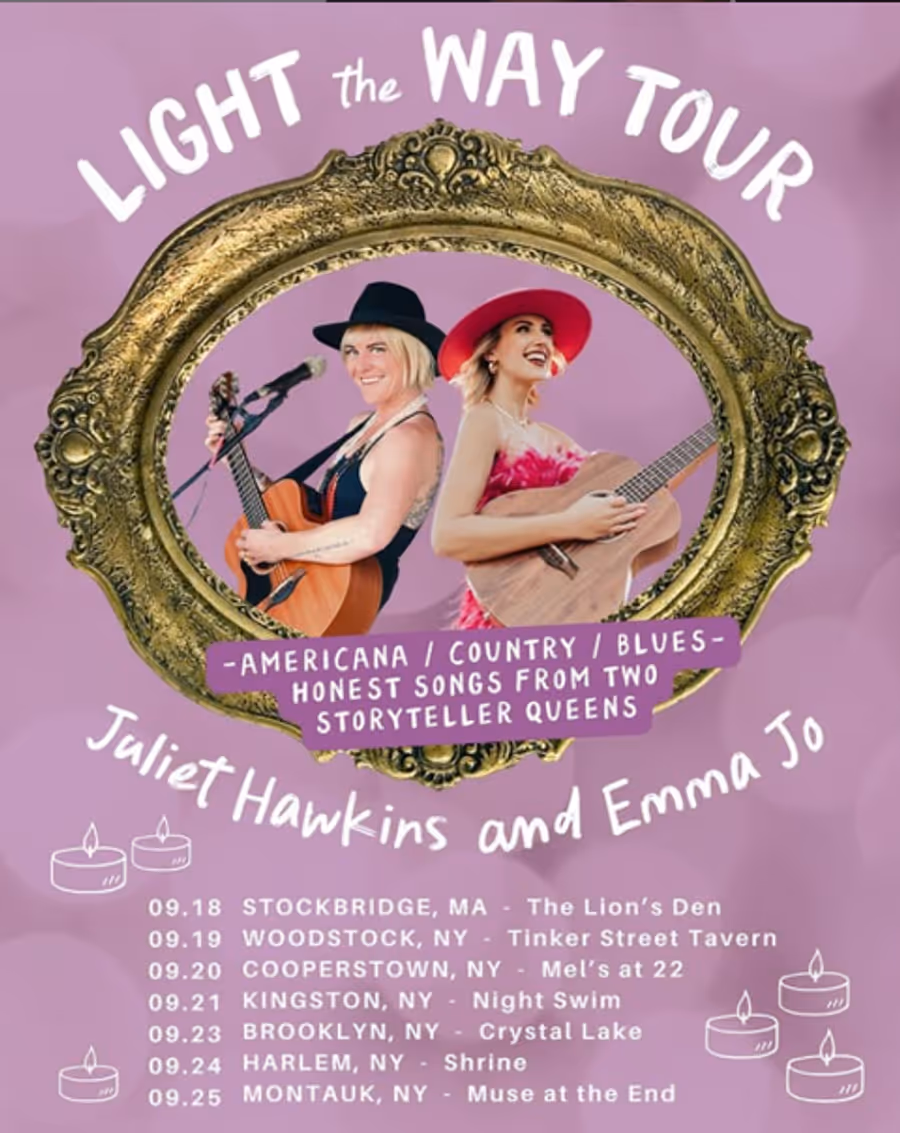 Interview: Juliet Hawkins And Emma Jo Bring LIGHT THE WAY Tour to Crystal Lake Image