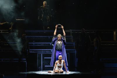 Raul Esparza, Cynthia Erivo Photo