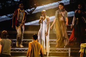 Tyrone Huntley, Cynthia Erivo Photo
