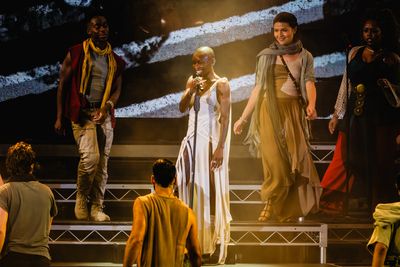 Tyrone Huntley, Cynthia Erivo Photo