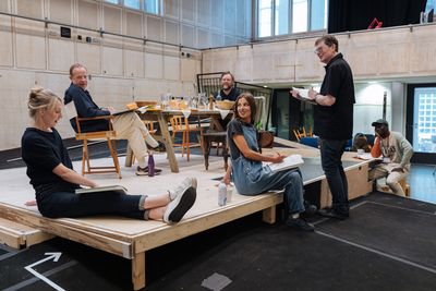 Hattie Morahan, Jonathan Slinger, Sam Troughton, Nadia Parkes, James Macdonald and Te Photo