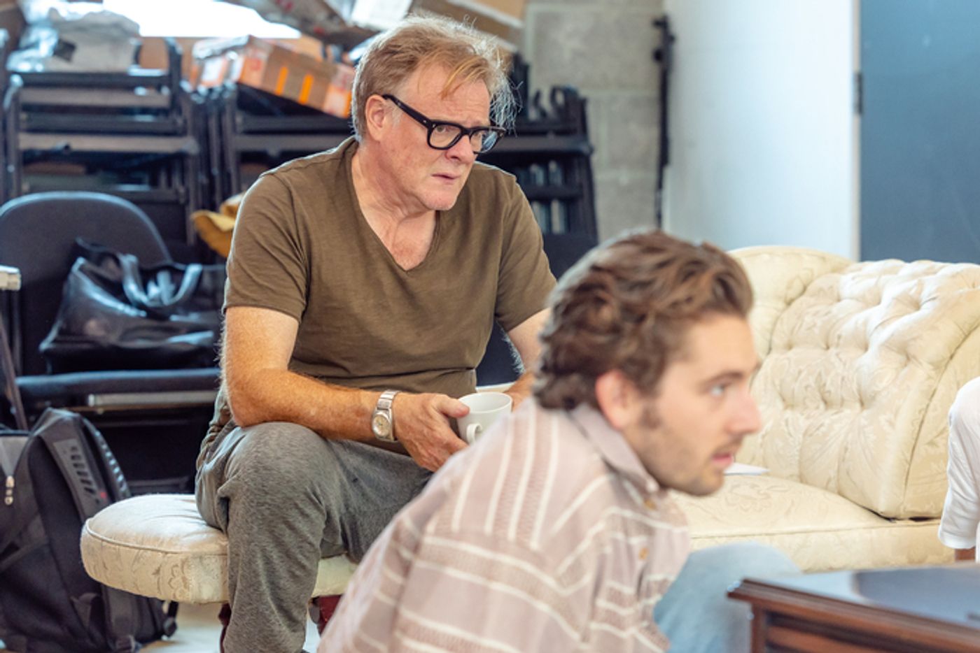 Photos: Inside Rehearsals for THE GATHERED LEAVES at Park Theatre  Image