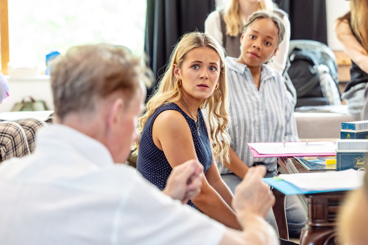 Photos: Inside Rehearsals for THE GATHERED LEAVES at Park Theatre  Image