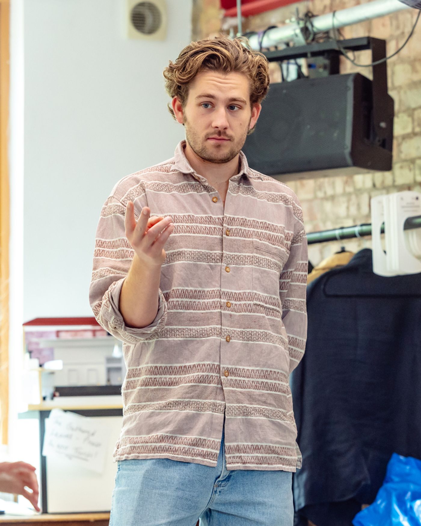 Photos: Inside Rehearsals for THE GATHERED LEAVES at Park Theatre  Image