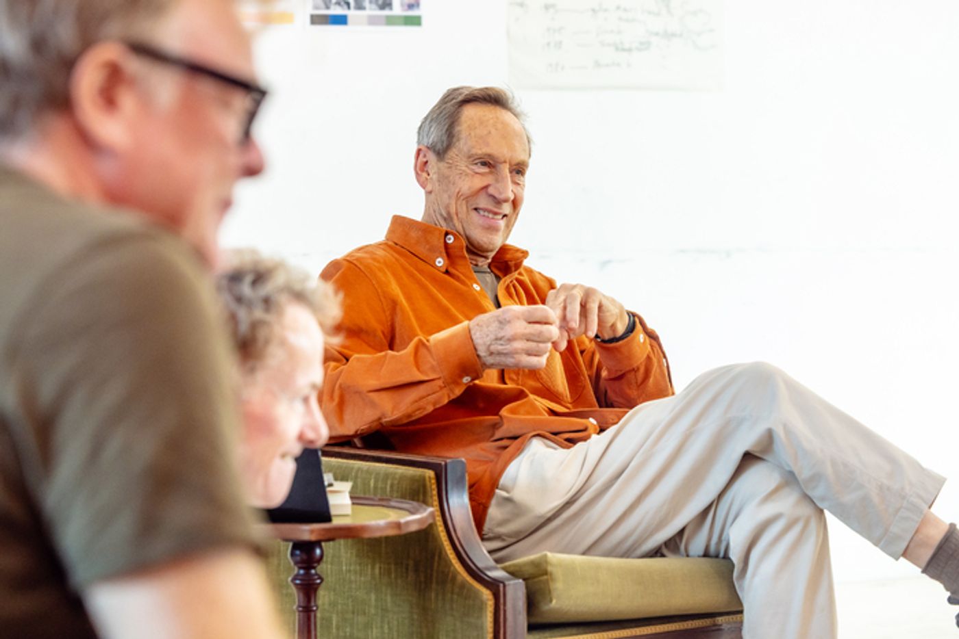 Photos: Inside Rehearsals for THE GATHERED LEAVES at Park Theatre  Image