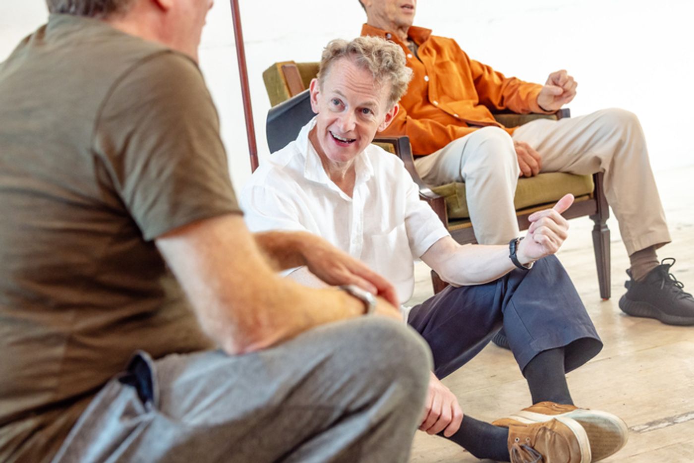 Photos: Inside Rehearsals for THE GATHERED LEAVES at Park Theatre  Image