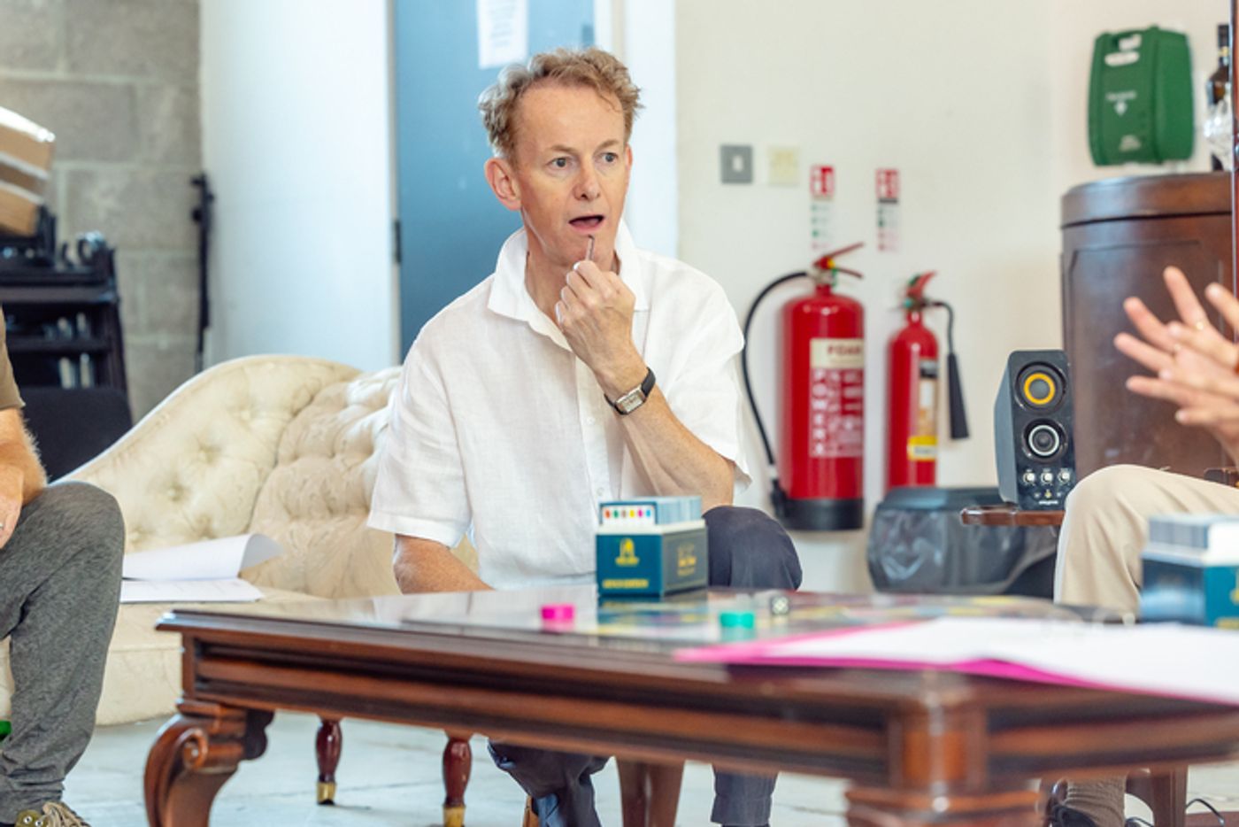 Photos: Inside Rehearsals for THE GATHERED LEAVES at Park Theatre  Image